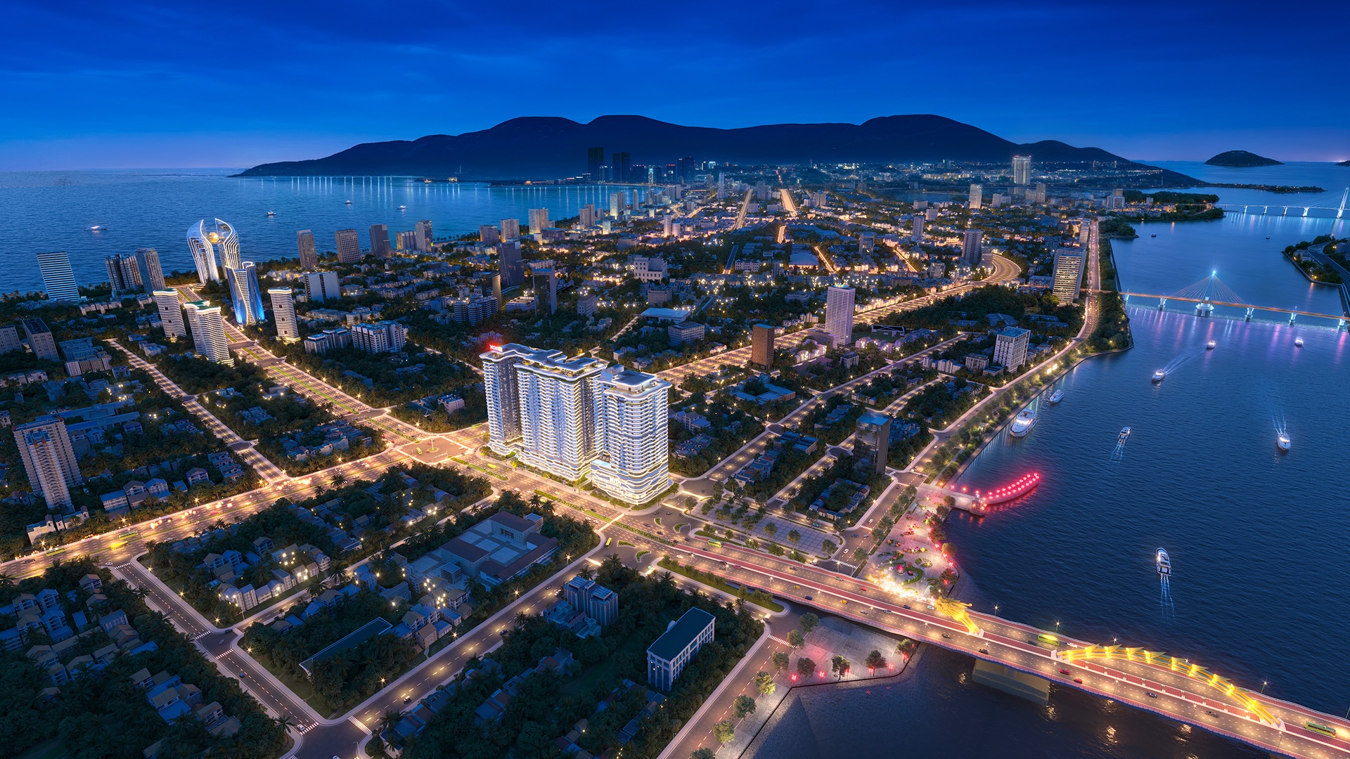 The Legend Đà Nẵng toạ lạc tại vị trí độc tôn